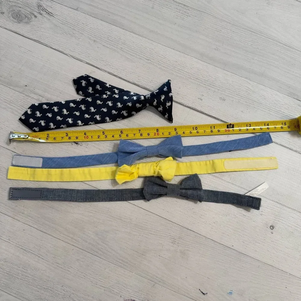Bow ties Velcro baby toddler clip on bunny tie‎
